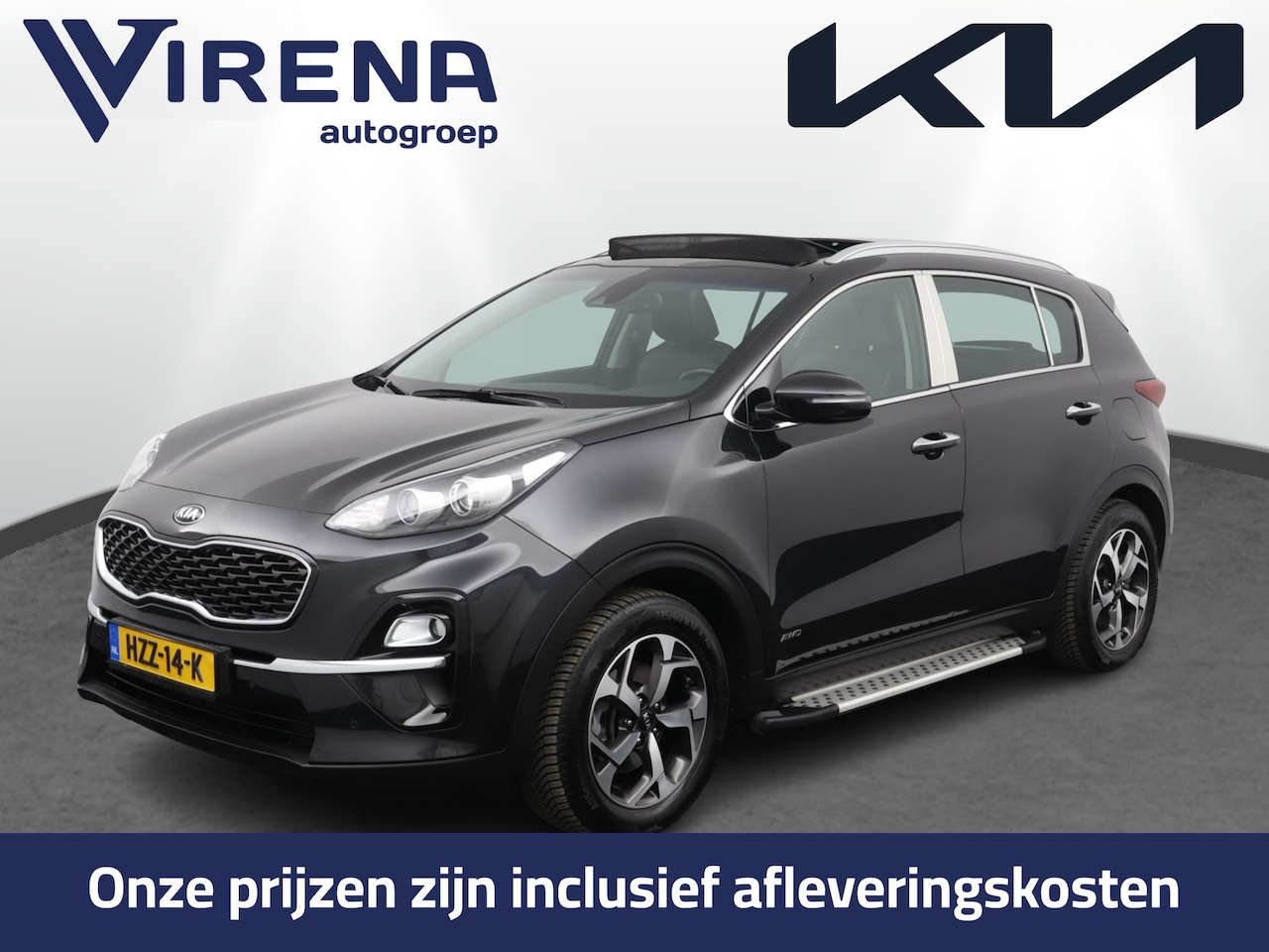 Kia Sportage - 1.6 T-GDI 4WD DynamicPlusLine Automaat - Trekhaak - 1600KG Trekgewicht - Stoelverwarming - - AutoWereld.nl