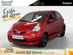 Toyota Aygo - 1.0-12V Aspiration Red AUTOMAAT AIRCO AUX VERBINDING LM VELGEN ZEER MOOIE AUTO