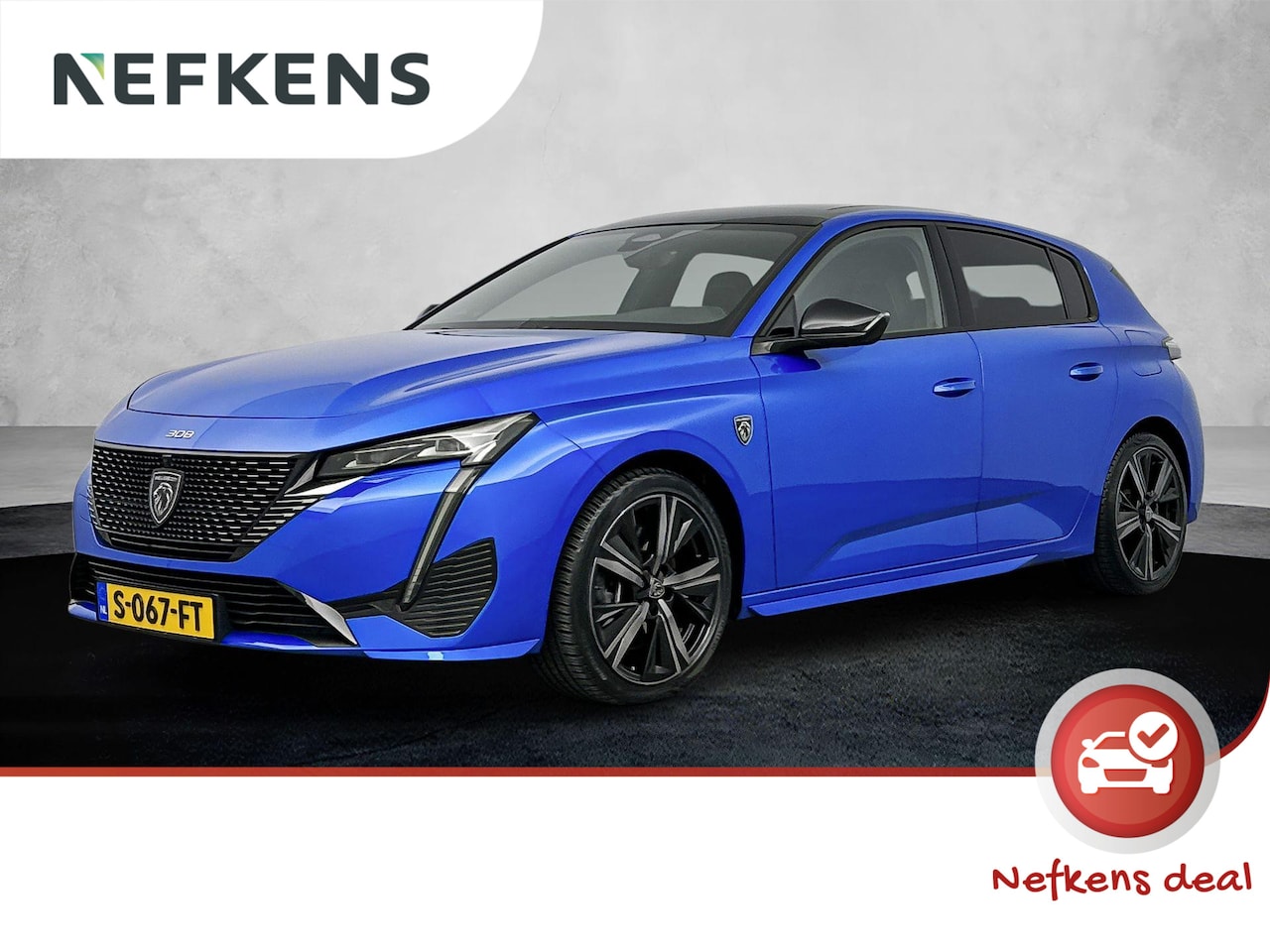 Peugeot 308 - 1.6 HYbrid 225 GT Pack Business | Panorama dak | Elektrische Stoelen | Navigatie | Camera - AutoWereld.nl