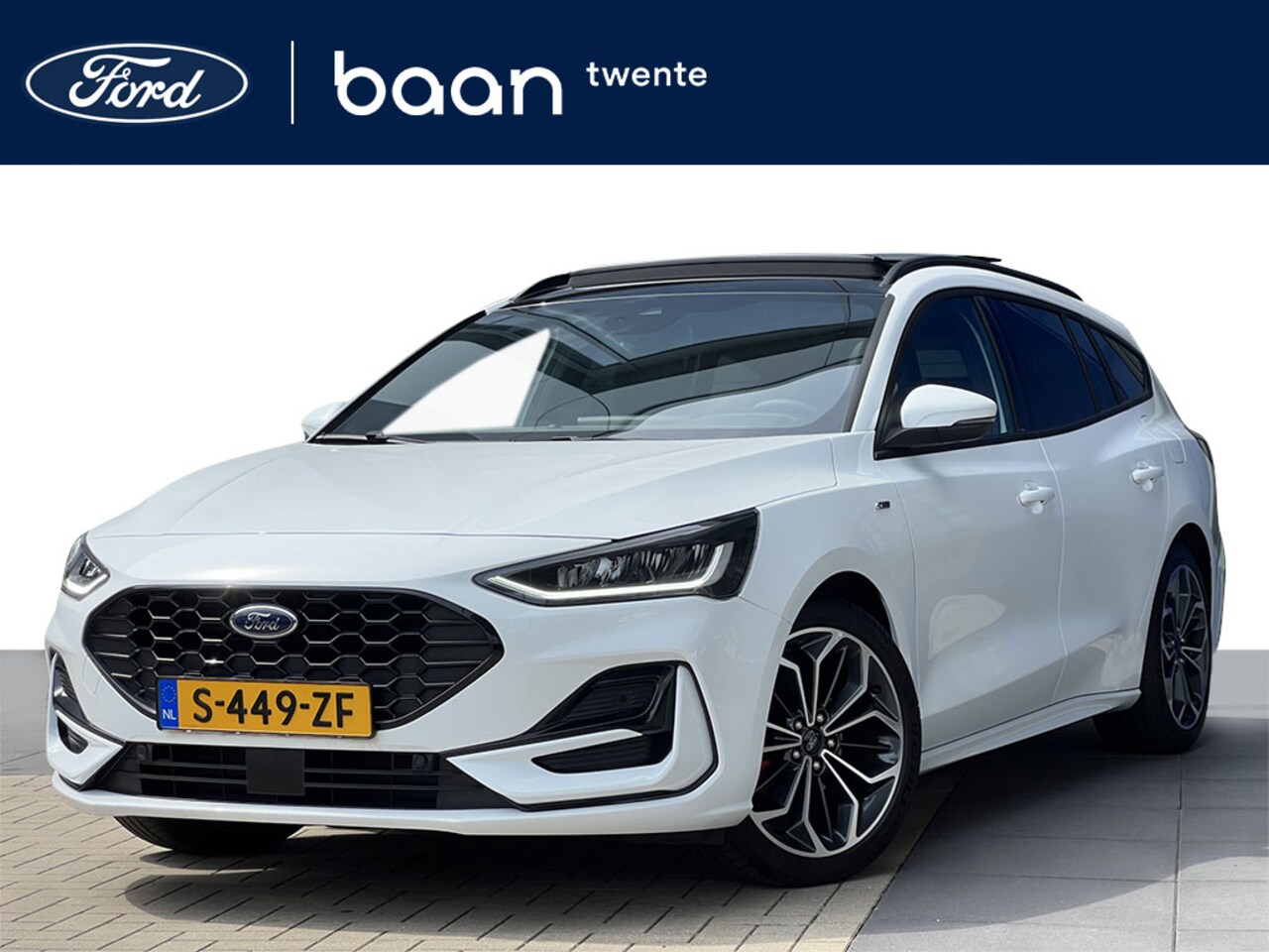 Ford Focus Wagon - 1.0 Turbo Hybride ST Line X | Panoramadak | Winter Pack | 18 inch | B&O | Driver Ass. Pack - AutoWereld.nl