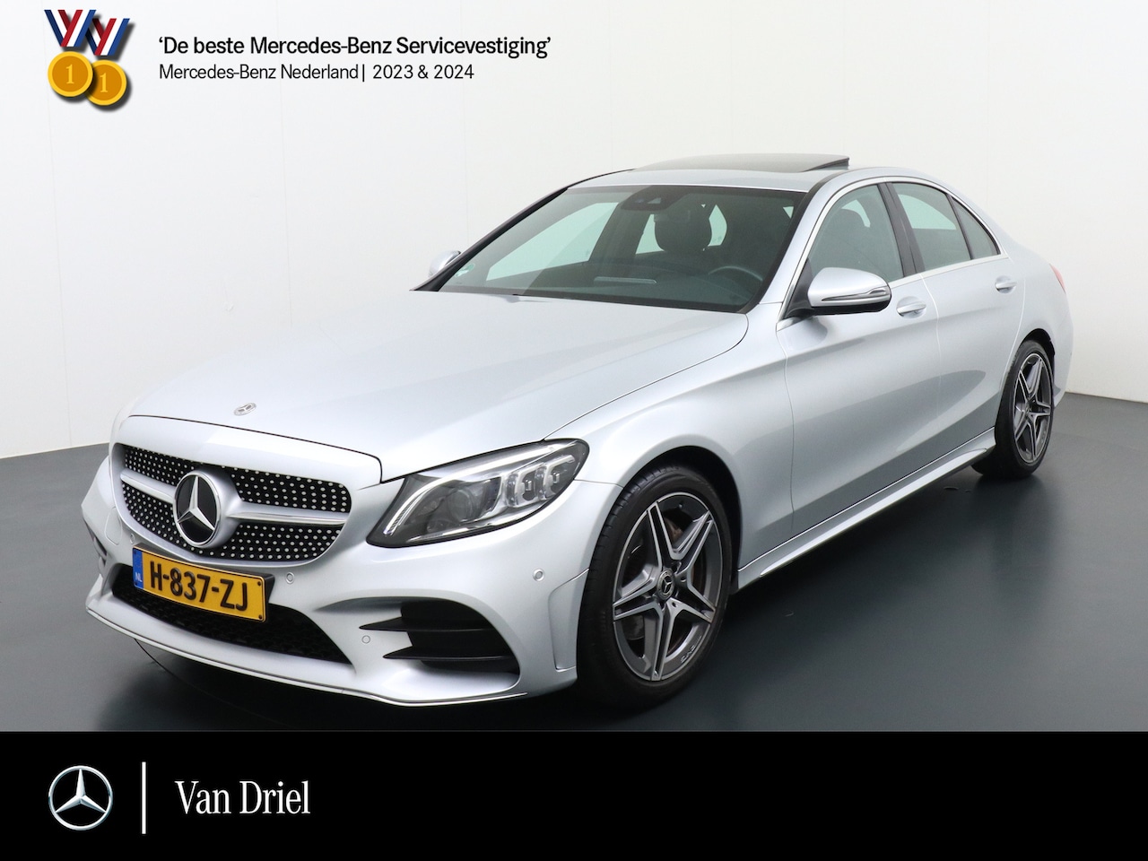 Mercedes-Benz C-klasse - 180 AMG line | Schuifdak Multibeam Trekhaak - AutoWereld.nl