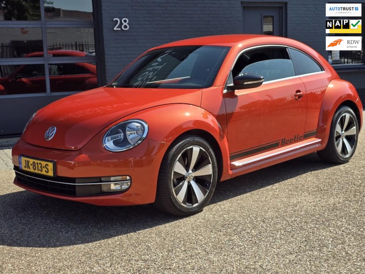 Volkswagen Beetle - 1.2 TSI Design BlueMotion NAVI-CLIMA-CRUISE DEALER ONDERHOUDEN ZEER MOOI - AutoWereld.nl