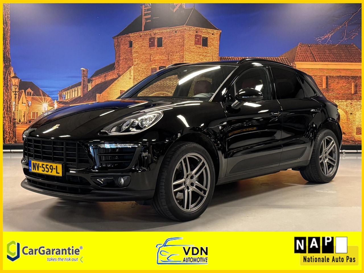 Porsche Macan - 2.0T AWD 252PK Sport-leer Camera 20" - AutoWereld.nl