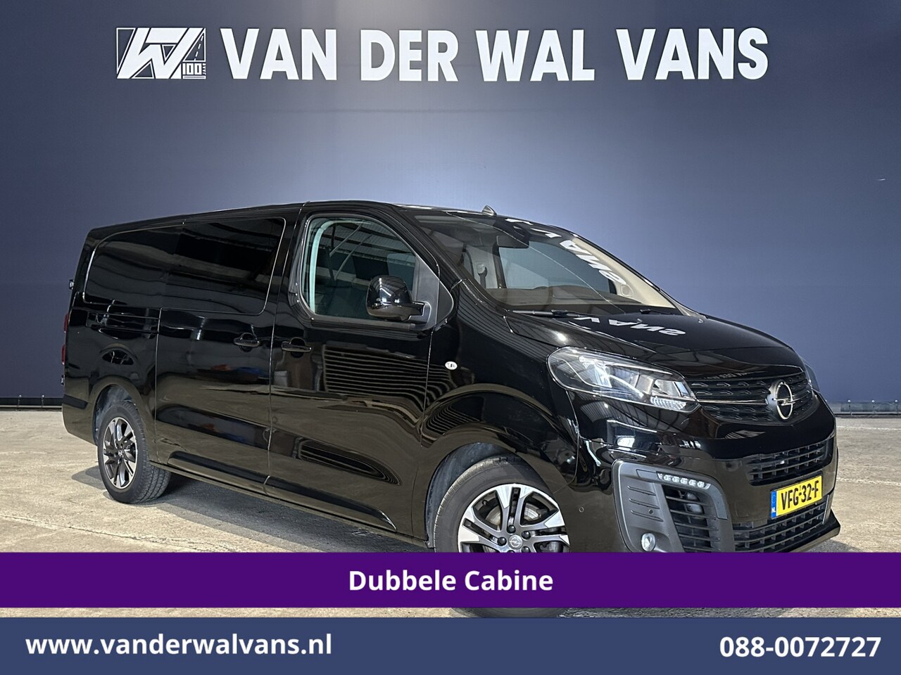 Opel Vivaro - 2.0 CDTI 150pk L3H1 Dubbele Cabine Euro6 Airco | Camera | Navigatie | 5-zits | 2500kg Trek - AutoWereld.nl