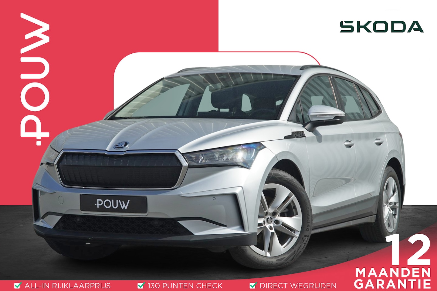 Skoda Enyaq iV - 60 180pk | Navigatie | achteruitrijcamera - AutoWereld.nl