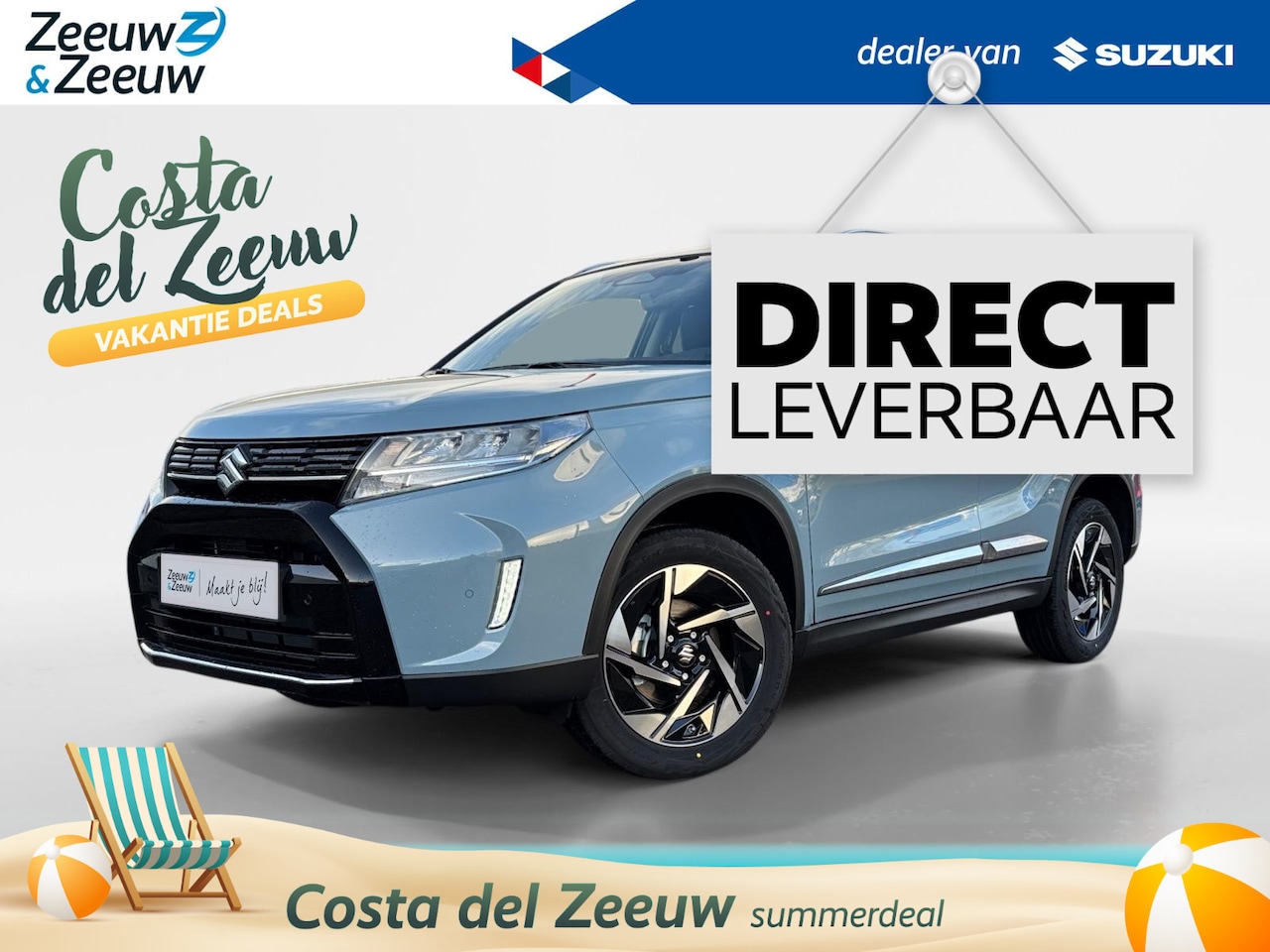 Suzuki Vitara - 1.4 Style | Direct Rijden | 1500kg Trekgew. | Laatste kans | Mega Deal!!! 2500 euro Kortin - AutoWereld.nl