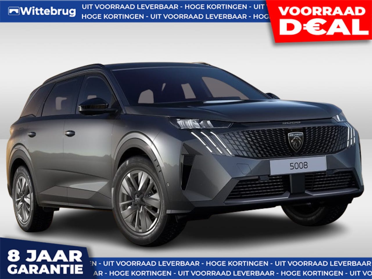 Peugeot 5008 - 1.2 Hybrid 145 Allure e-DCS DIRECT RIJDEN - 360 VISION & DRIVE ASSIST - 8 JAAR GARANTIE - AutoWereld.nl