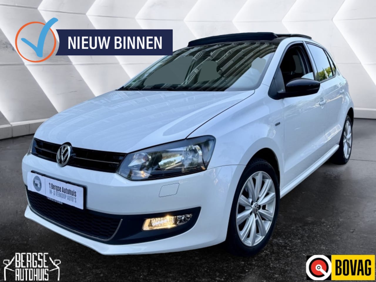 Volkswagen Polo - 1.2 TSI Match Pano Cruise Ecc Parelmoer 105PK - AutoWereld.nl