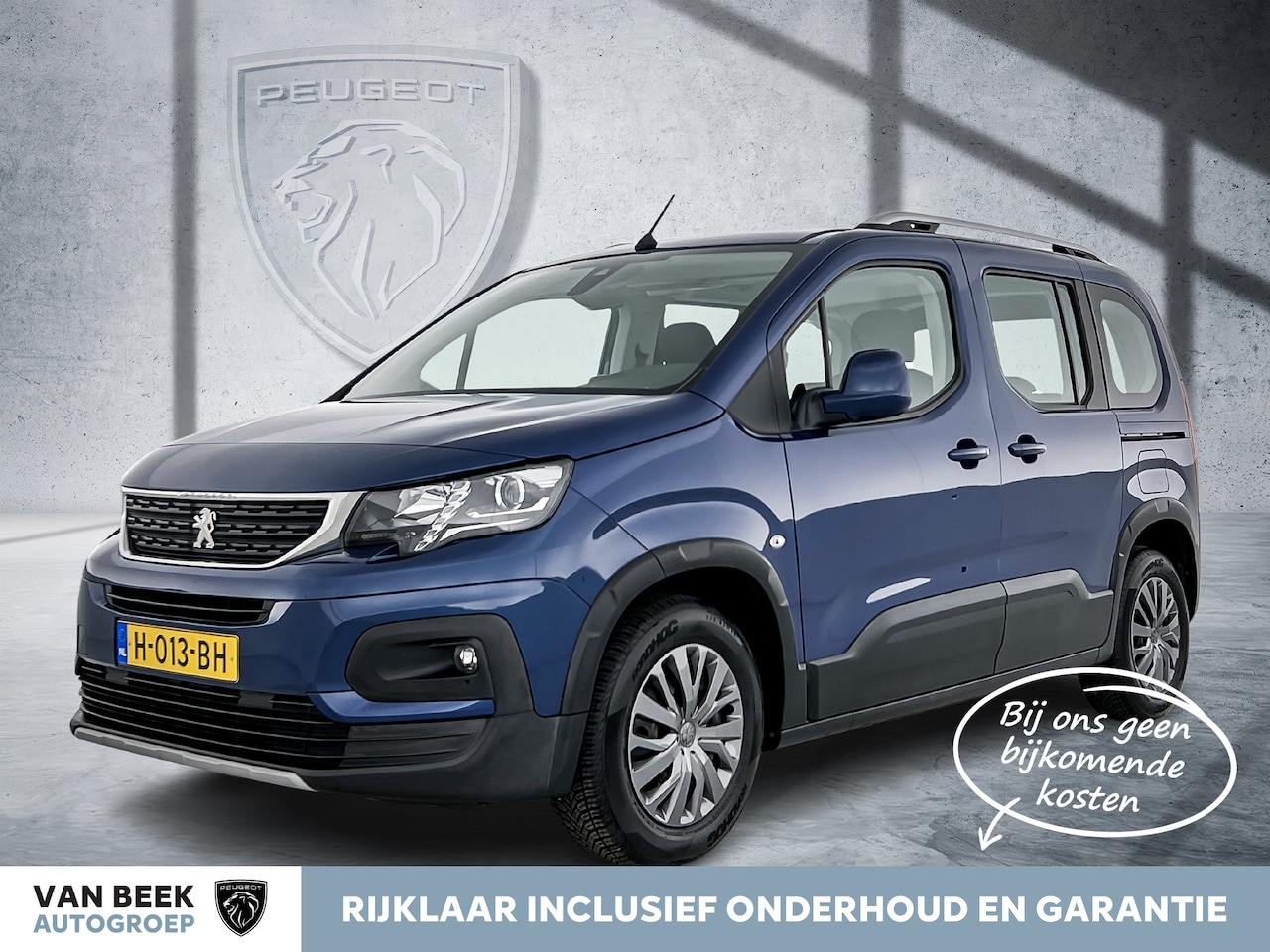 Peugeot Rifter - 130pk Automaat Allure | Rijklaar | Navigatie | Climate Control | Trekhaak | - AutoWereld.nl