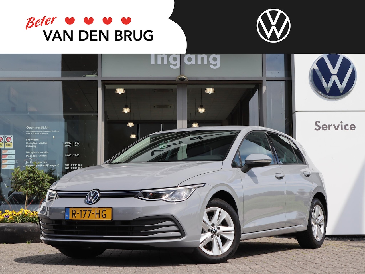 Volkswagen Golf - 1.0 TSI 110 pk Life Business | Navigatie | App Connect | LED | Elektrische bestuurdersstoe - AutoWereld.nl