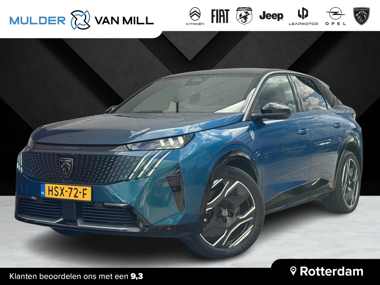 Peugeot e-3008 - GT Avantage 210 73 kWh | CLIMATE CONTROL | ALCANTARA BEKLEDING |  20 INCH LM VELGEN | - AutoWereld.nl