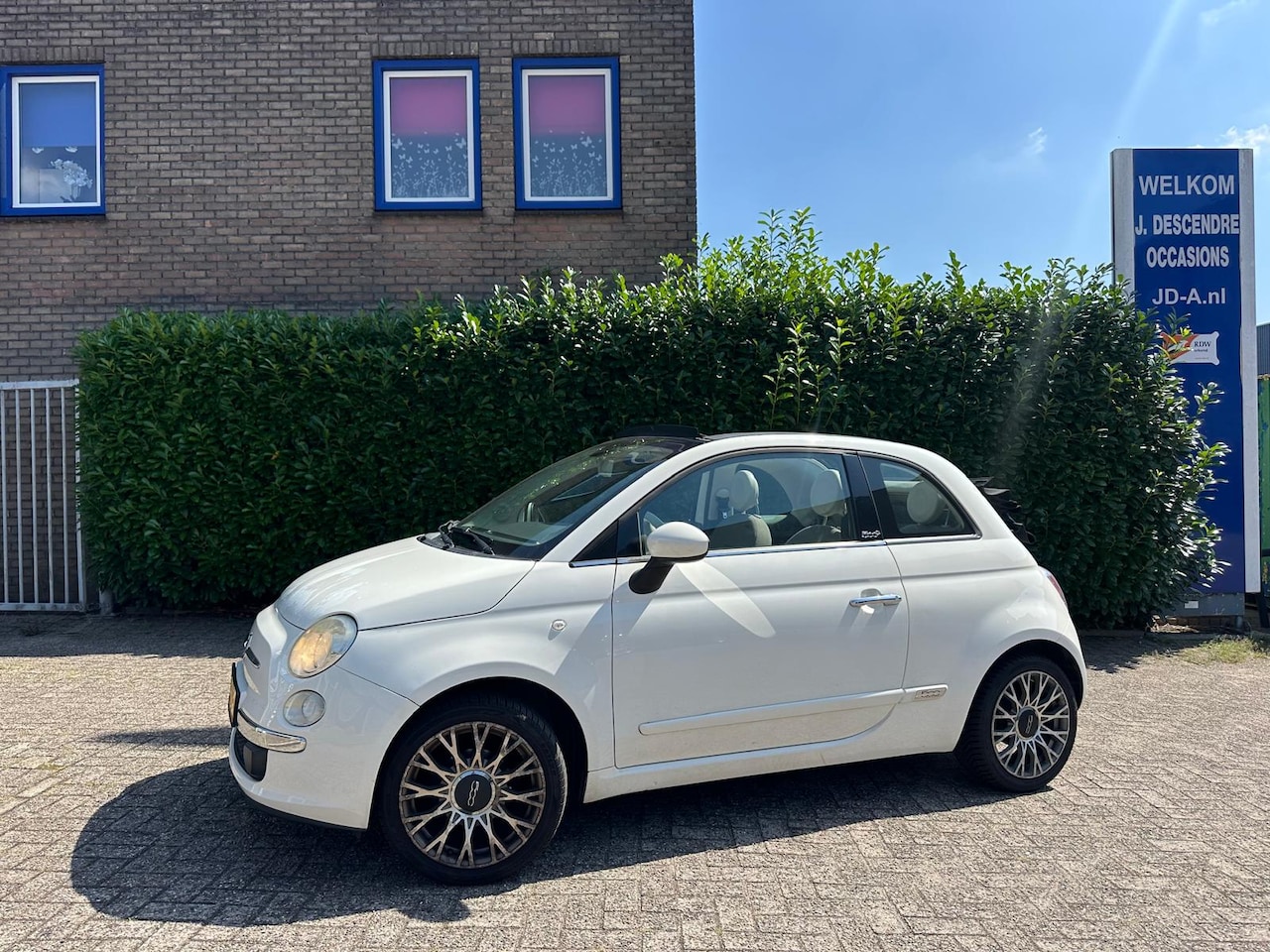 Fiat 500 C - 1.2 Lounge Airco, Elec.Dak, Lmv!!!! DINSDAG 12-08 ZIJN WIJ GESLOTEN!!!! - AutoWereld.nl