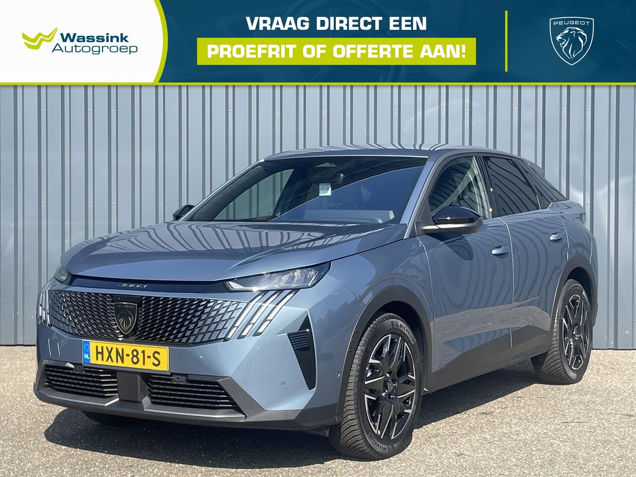 Peugeot 3008 - 1.2 HYBRID 136pk e-DCS6 Allure I Carplay I Navigatie I Adaptive Cruise I Keyless Entry I - AutoWereld.nl