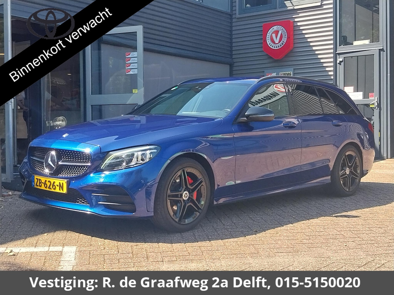 Mercedes-Benz C-klasse Estate - 180 Business Solution AMG Automaat | Navigatie | - AutoWereld.nl