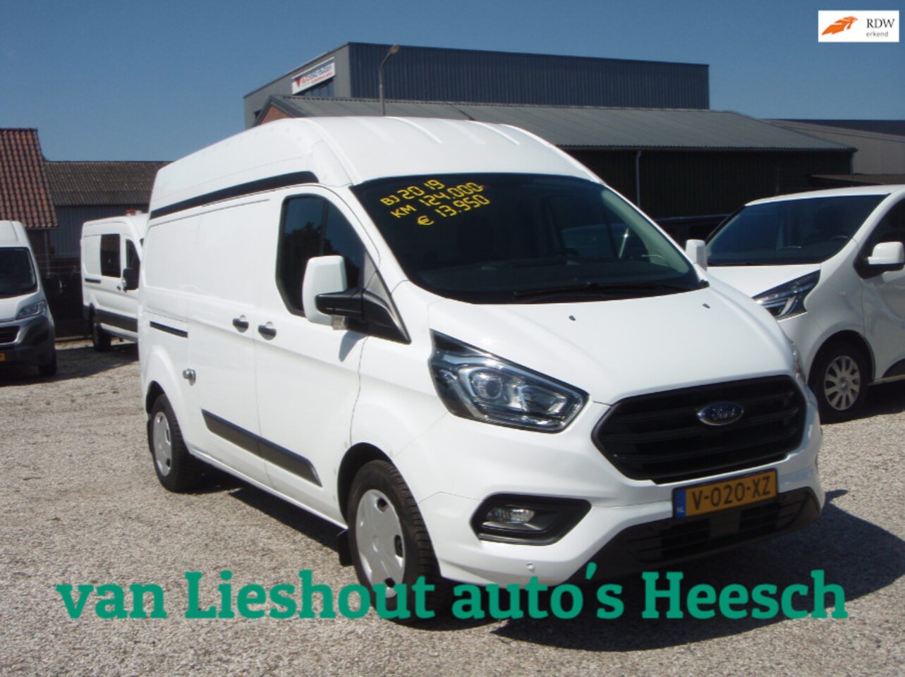 Ford Transit Custom - 320 L2 H2 Luxe Sortimo kasten 220v 124833 km bj 19 - AutoWereld.nl