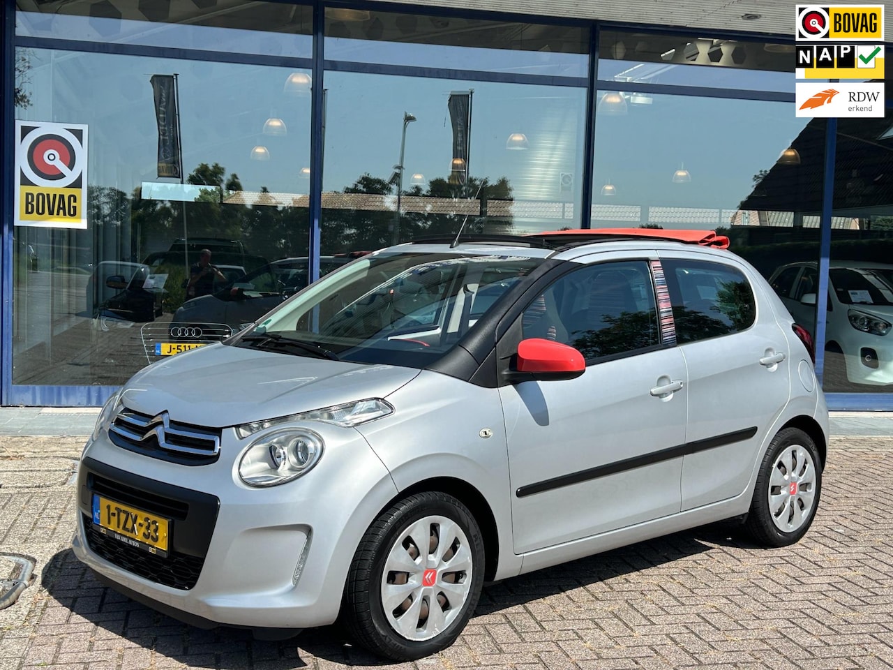 Citroën C1 - 1.0 e-VTi Airscape Cabrio 5Drs Elek.Dak Airco NAP NL-Auto Dealeronderhouden! - AutoWereld.nl