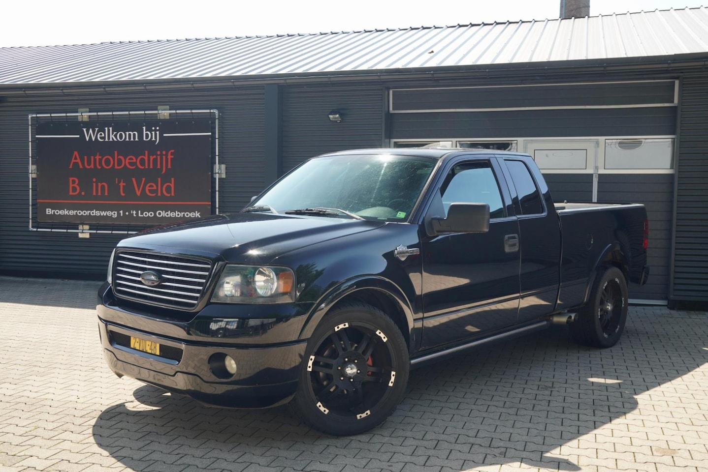 Ford F150 - HARLEY DAVIDSON LEDER SCHUIFDAK LPG SIDEPIPES TREKHAAK - AutoWereld.nl