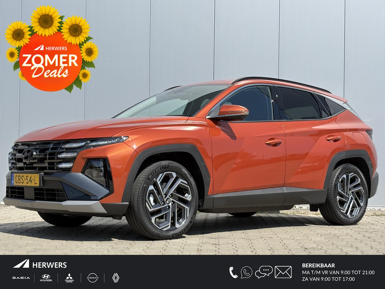 Hyundai Tucson - 1.6 T-GDI PHEV Premium / 4WD /  Navigatie / Elektrische Stoel met Geheugenfunctie / Achter - AutoWereld.nl
