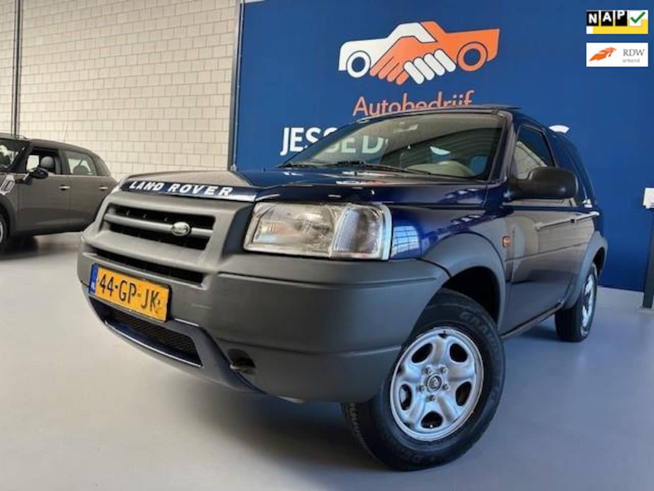Land Rover Freelander Hardback - 1.8i Skyline Hardback/bj.2001/kleur:blauw/leder/trekhaak/velgen/APK tot 07/2026 en NAP met - AutoWereld.nl