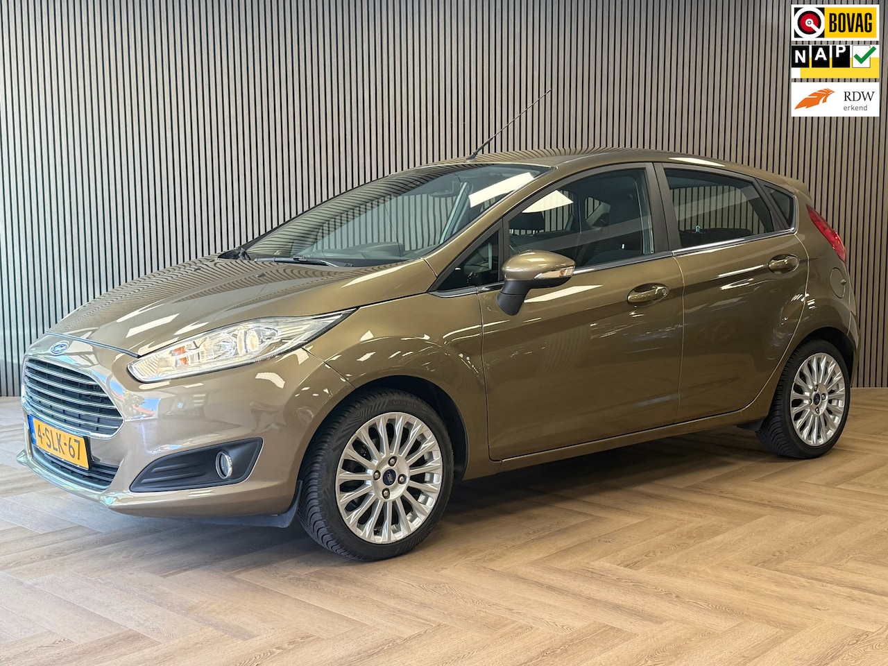Ford Fiesta - 1.0 EcoBoost Titanium NAVI PDC AIRCO CLIMATE CRUISE CONTROL - AutoWereld.nl