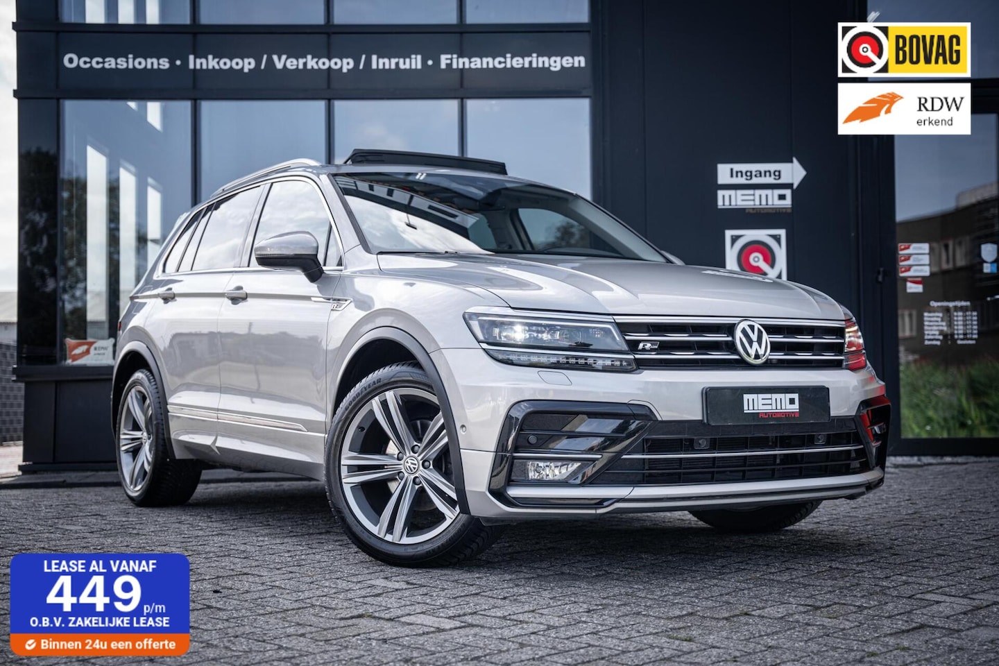 Volkswagen Tiguan - 1.4 TSI ACT Highline*R-LINE*PANO*VIRTUAL* - AutoWereld.nl