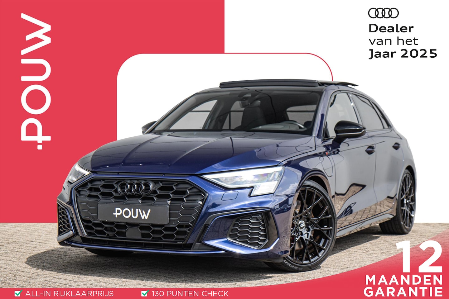 Audi A3 Sportback - 45 TFSIe 245pk PHEV S Edition Competition | 19" LMV | Head-up | Panoramadak | Apple Carpla - AutoWereld.nl