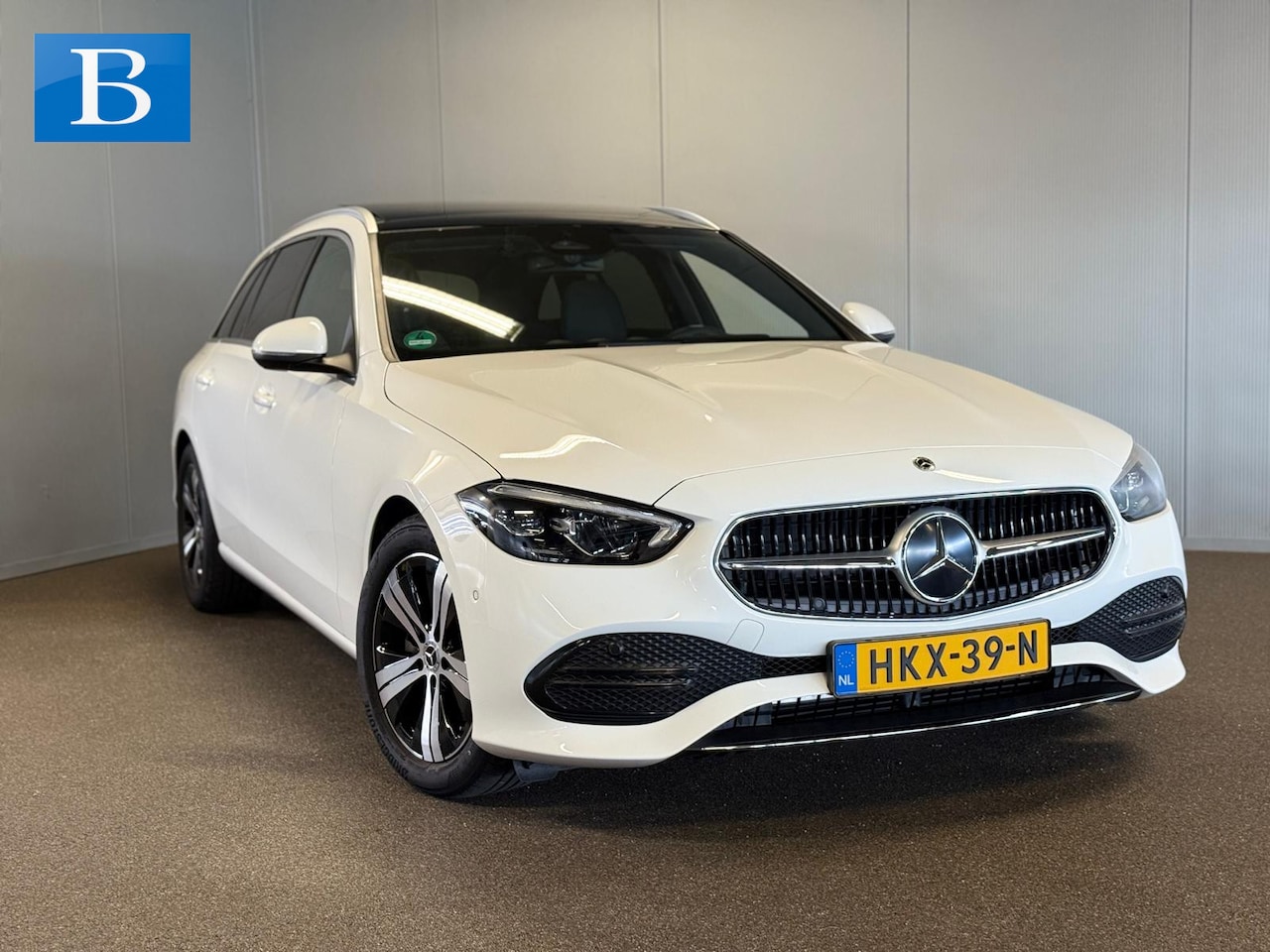 Mercedes-Benz C-klasse Estate - 180 Avantgarde Advanced-PANORAMA-TREKHAAK-CAMERA-NAVI-COMPLEET - AutoWereld.nl
