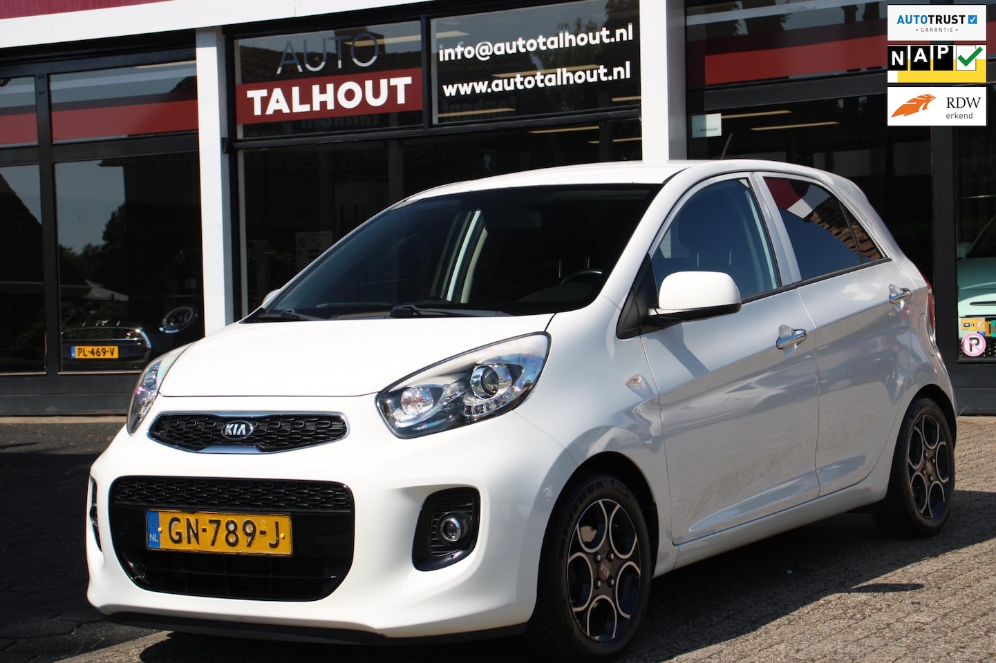 Kia Picanto - 1.0 CVVT First Edition - LED, 5 DEURS, AIRCO ECC, LM VELGEN, CRUISE CONTROL - AutoWereld.nl