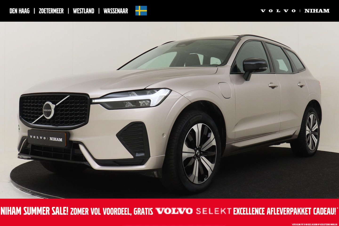 Volvo XC60 - T6 PLUG-IN HYBRID AWD PLUS DARK -PANO.DAK|POWER-SEATS|360°CAM|TREKHAAK - AutoWereld.nl