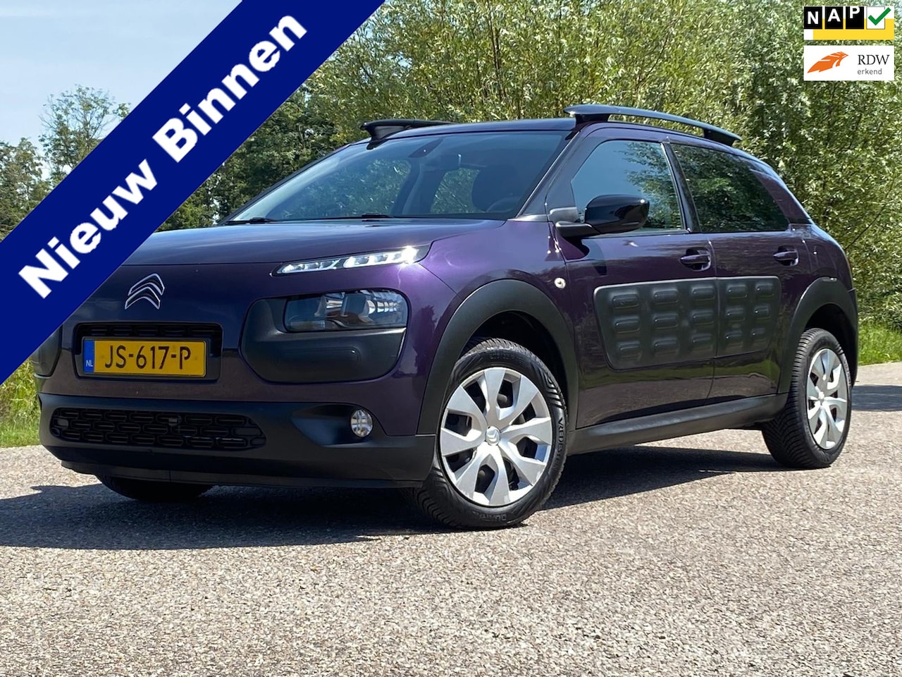 Citroën C4 Cactus - 1.2 PureTech Feel AUTOMAAT NAVI PDC AIRCO NAP GOED ONDERHOUDEN - AutoWereld.nl