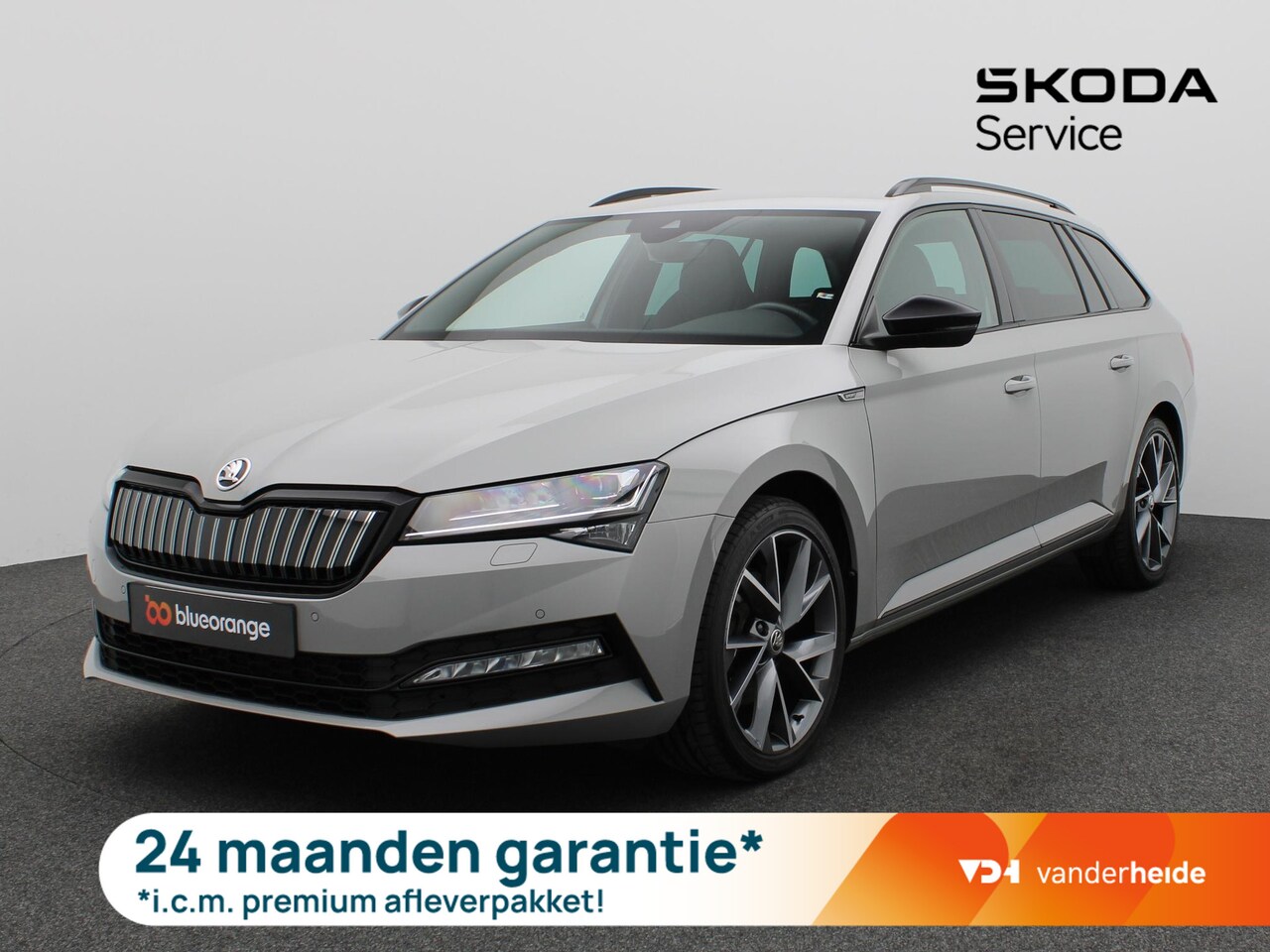 Skoda Superb Combi - 1.4 TSI iV Sportline Business Trekhaak wegklapbaar, Elek. achterklep, Stoel-Stuurverwarmin - AutoWereld.nl