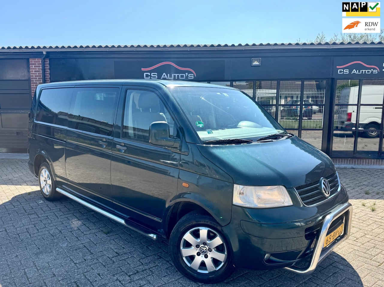 Volkswagen Transporter - 2.5 TDI|174PK|2005|DUBBEL CABINE|AIRCO|CRUISE.CONTROL - AutoWereld.nl
