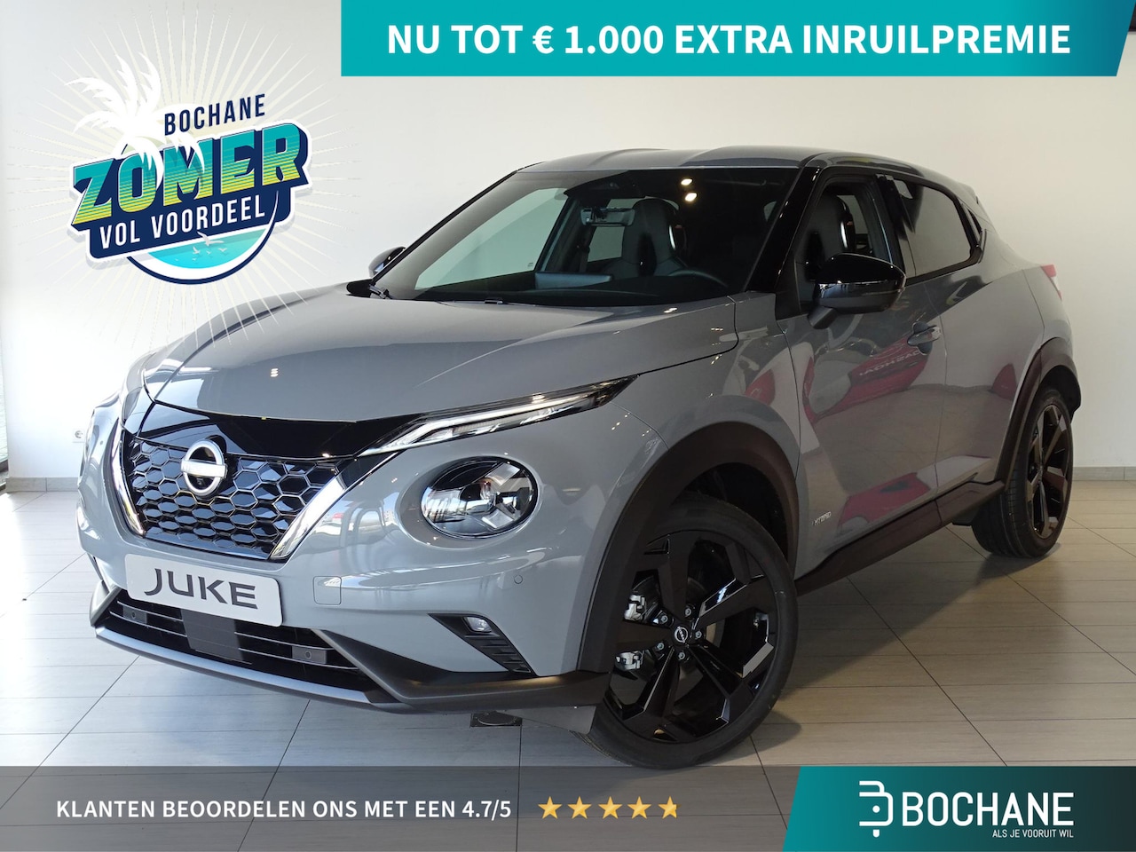 Nissan Juke - 1.6 Hybrid Tekna Soundpack | Camera | Propilot | Parkeersensoren V+A  | Bose Premium Audio - AutoWereld.nl