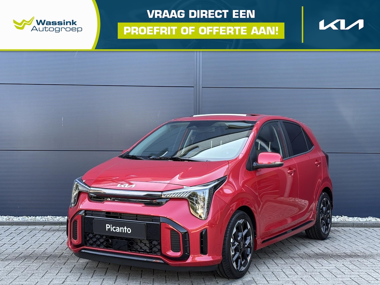Kia Picanto - 1.0 DPi 63pk 4-zits GT-Line | Stoel-/Stuurverwarming | Apple CarPlay/ Android Auto | Smart - AutoWereld.nl