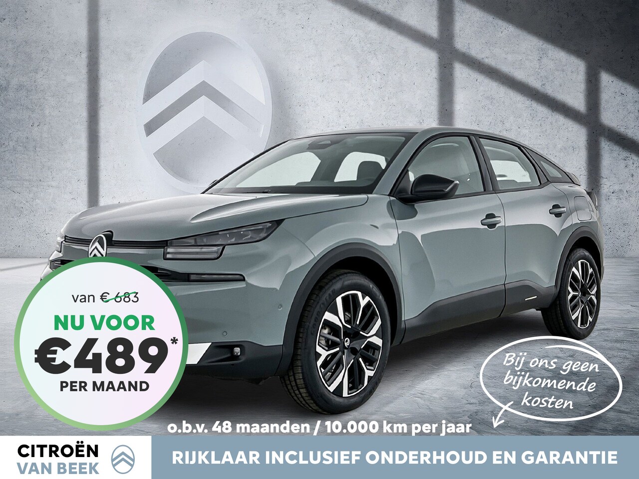 Citroën C4 - Hybrid 145pk Automaat Business Private Lease € 489,- pm - 48mnd - 10.000km - AutoWereld.nl