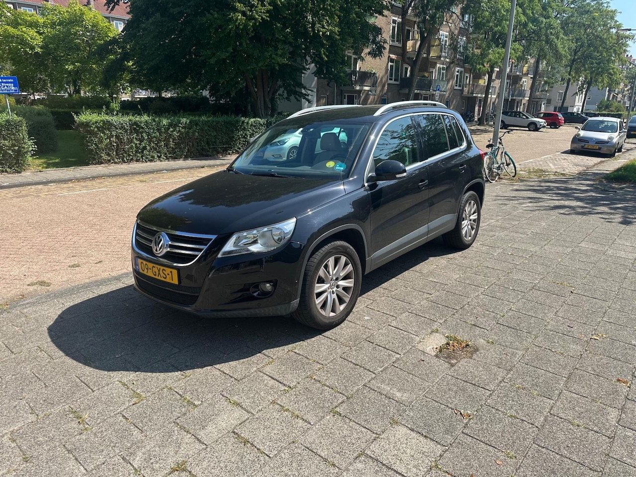 Volkswagen Tiguan - 2.0 TSI Sport&Style 4Motion 4x4 Leder Cruise Parkassist - AutoWereld.nl