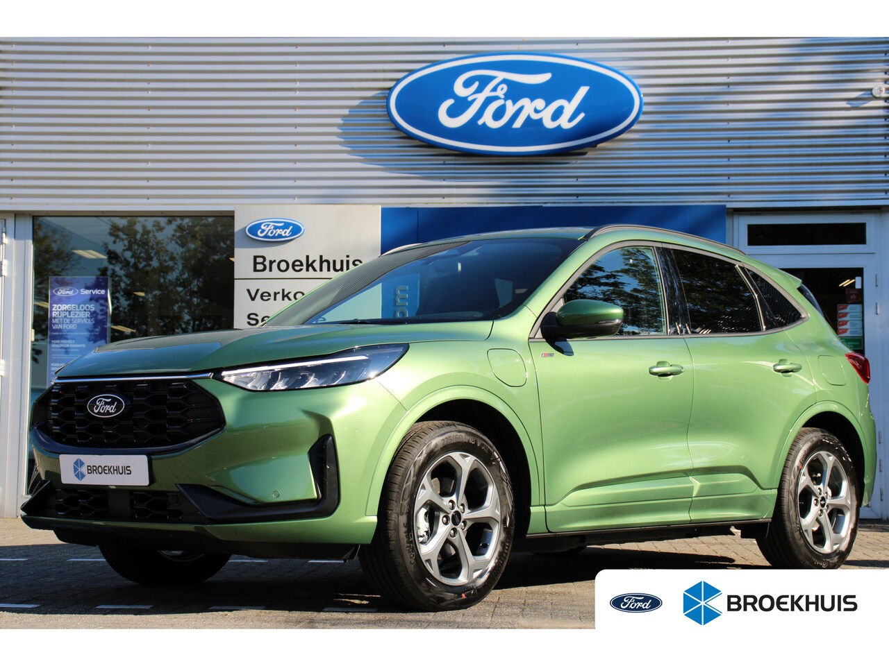 Ford Kuga - 2.5 PHEV ST-LINE | NIEUW MODEL | NL-AUTO! I CAMERA | NAVI | CRUISE | 2100KG TREKGEWICHT | - AutoWereld.nl