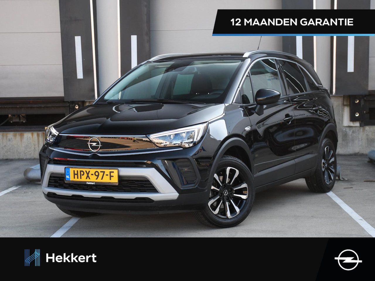 Opel Crossland - Elegance 1.2 Turbo 110pk PANO-DAK | DODE HOEK | 16''LM | PDC + CAM. | NAVI | DAB | CRUISE. - AutoWereld.nl