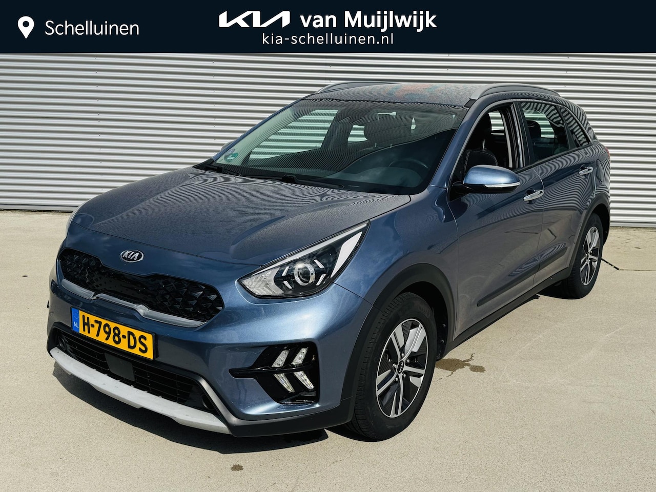Kia Niro - 1.6 GDi Hybrid DynamicLine NL-Dealerauto | Clima | Cruise | DAB+ - AutoWereld.nl
