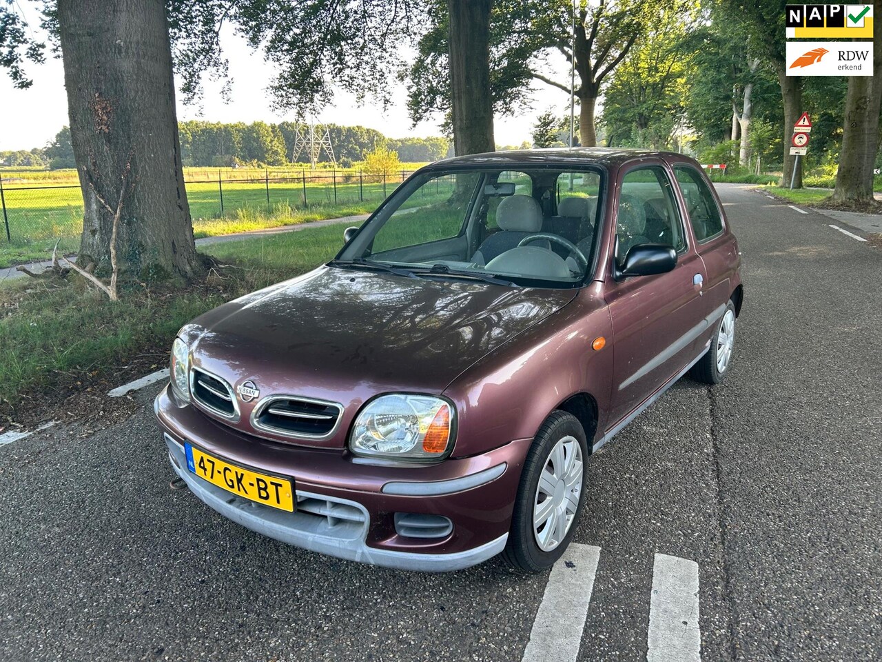 Nissan Micra - 1.0 Comfort // Nieuwe APK // 128.000 NAP - AutoWereld.nl