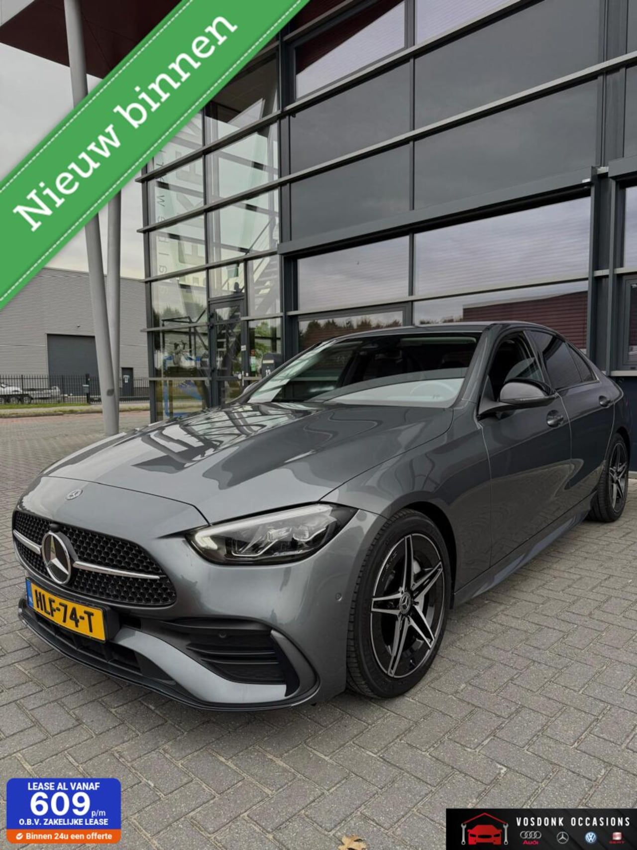 Mercedes-Benz C-klasse - 200 AMG Line/Burmester/ absolute topstaat!! - AutoWereld.nl