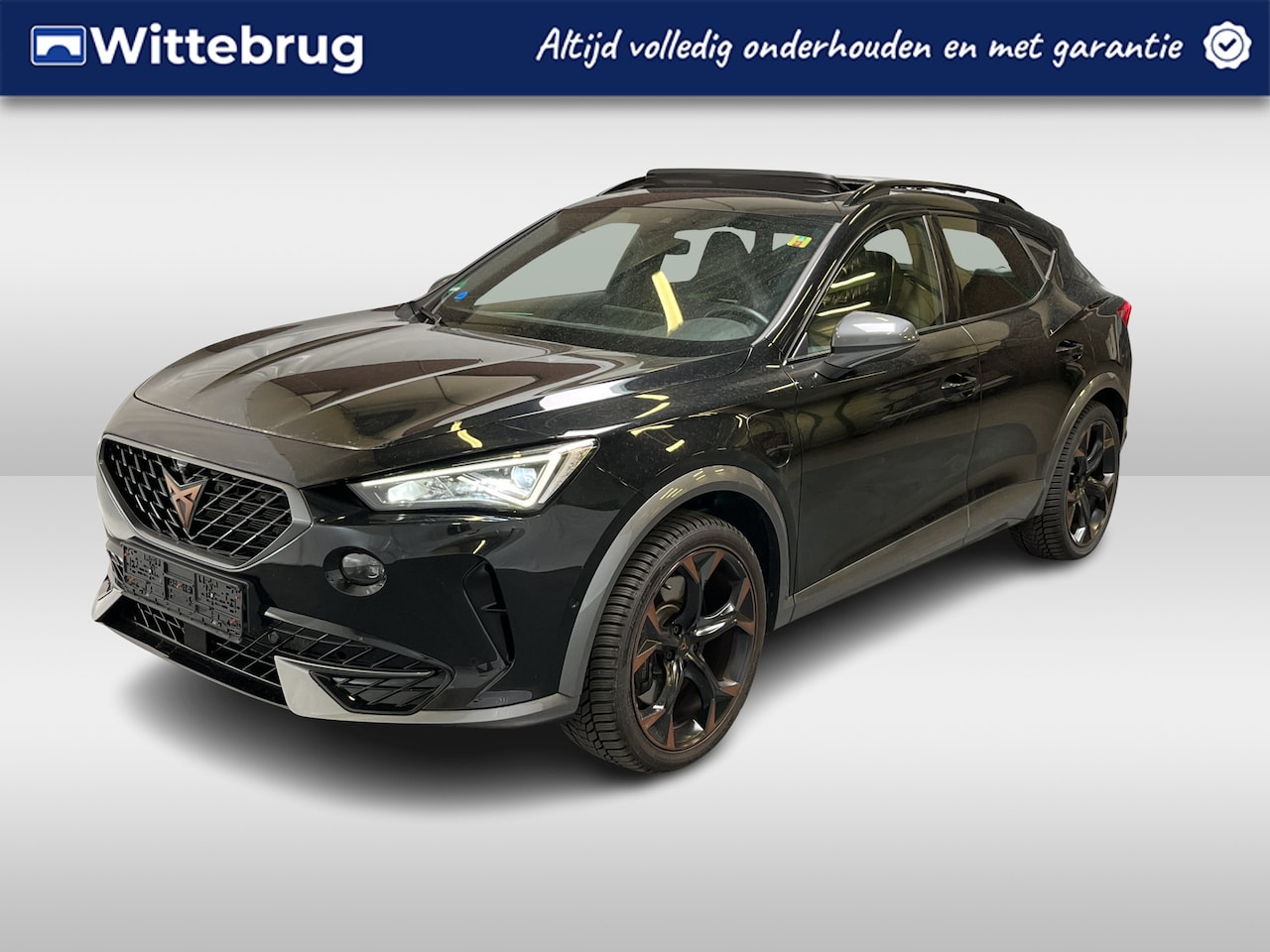 CUPRA Formentor - 1.4 e-Hybrid VZ Black Edition / AUTOMAAT/ PANO/ 245 PK/ ELEKTR. TREKHAAK/ LEDER/ ELEKTR. S - AutoWereld.nl