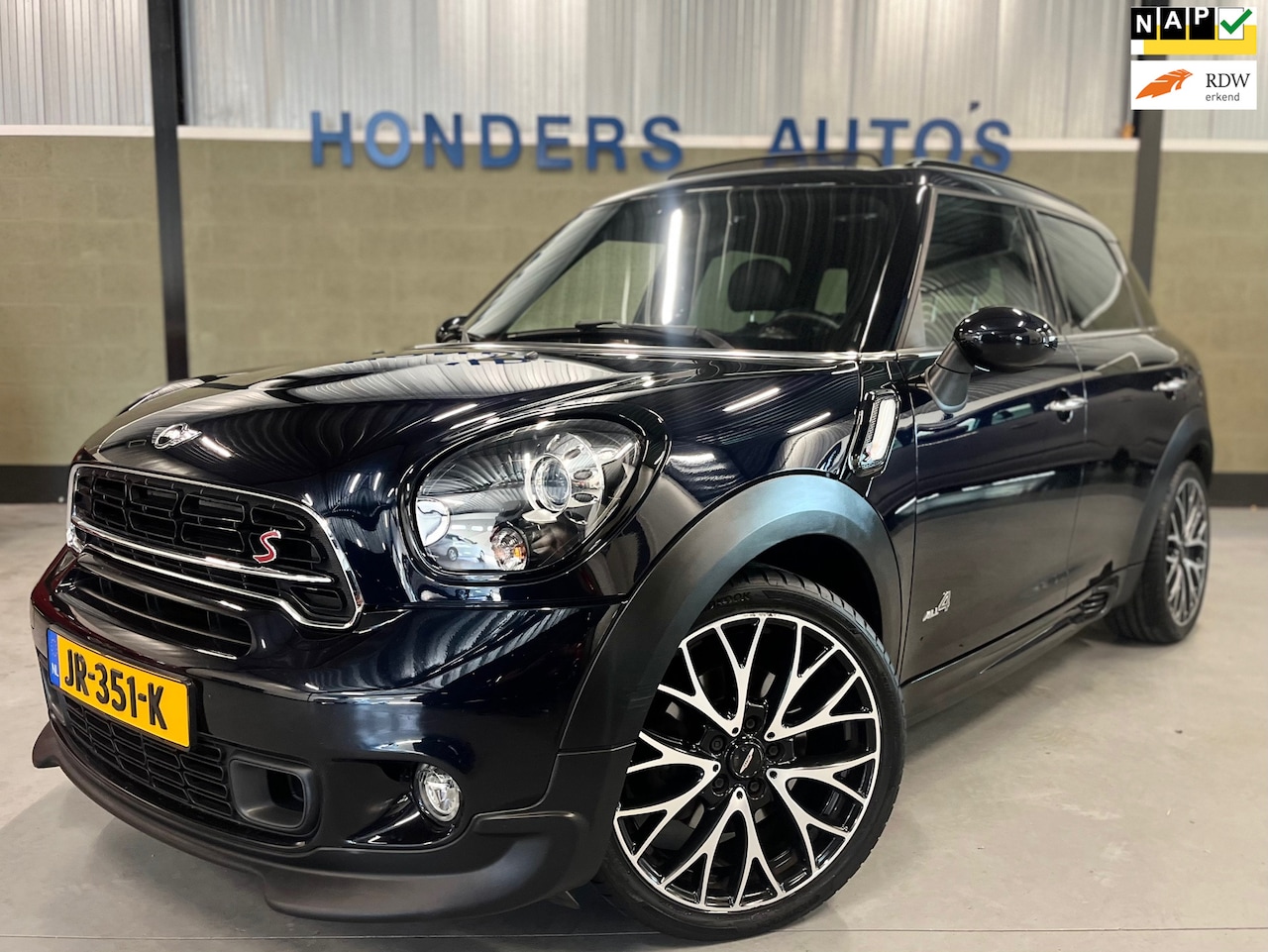 MINI Countryman - Mini 1.6 Cooper S ALL4 Chili I PANO I H&K I LEDER I JCW SPORT I KEY-LESS I NAVI I ORIG.NL - AutoWereld.nl