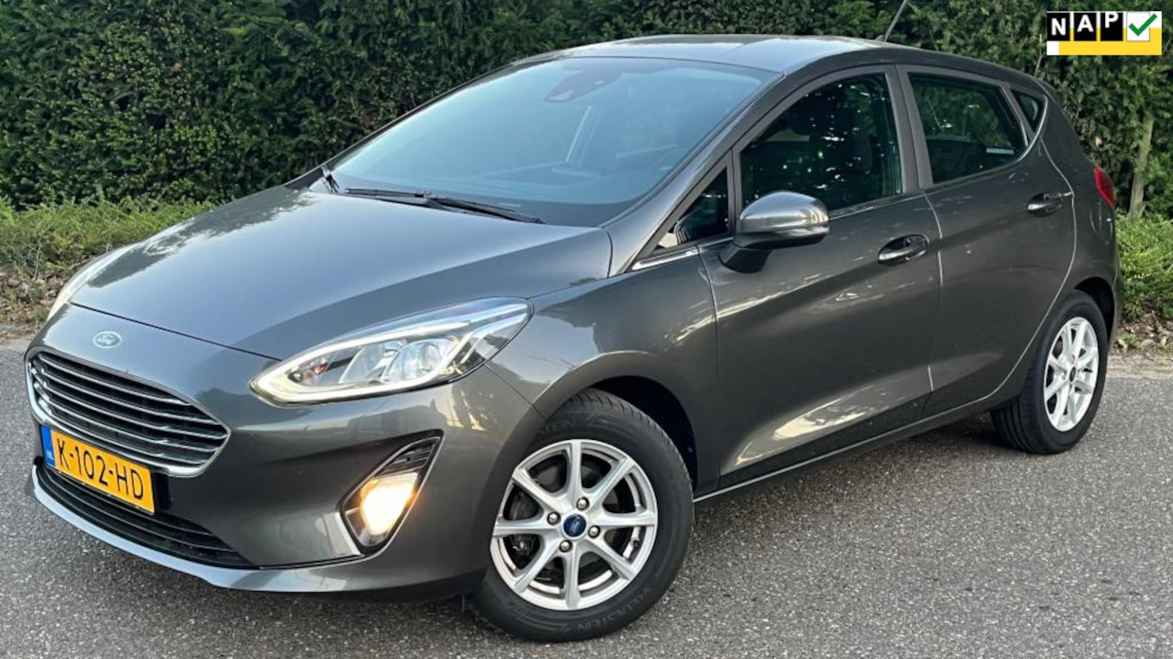 Ford Fiesta - 1.0 EcoBoost Titanium l Automaat l NAP l 1e Eigenaar l - AutoWereld.nl