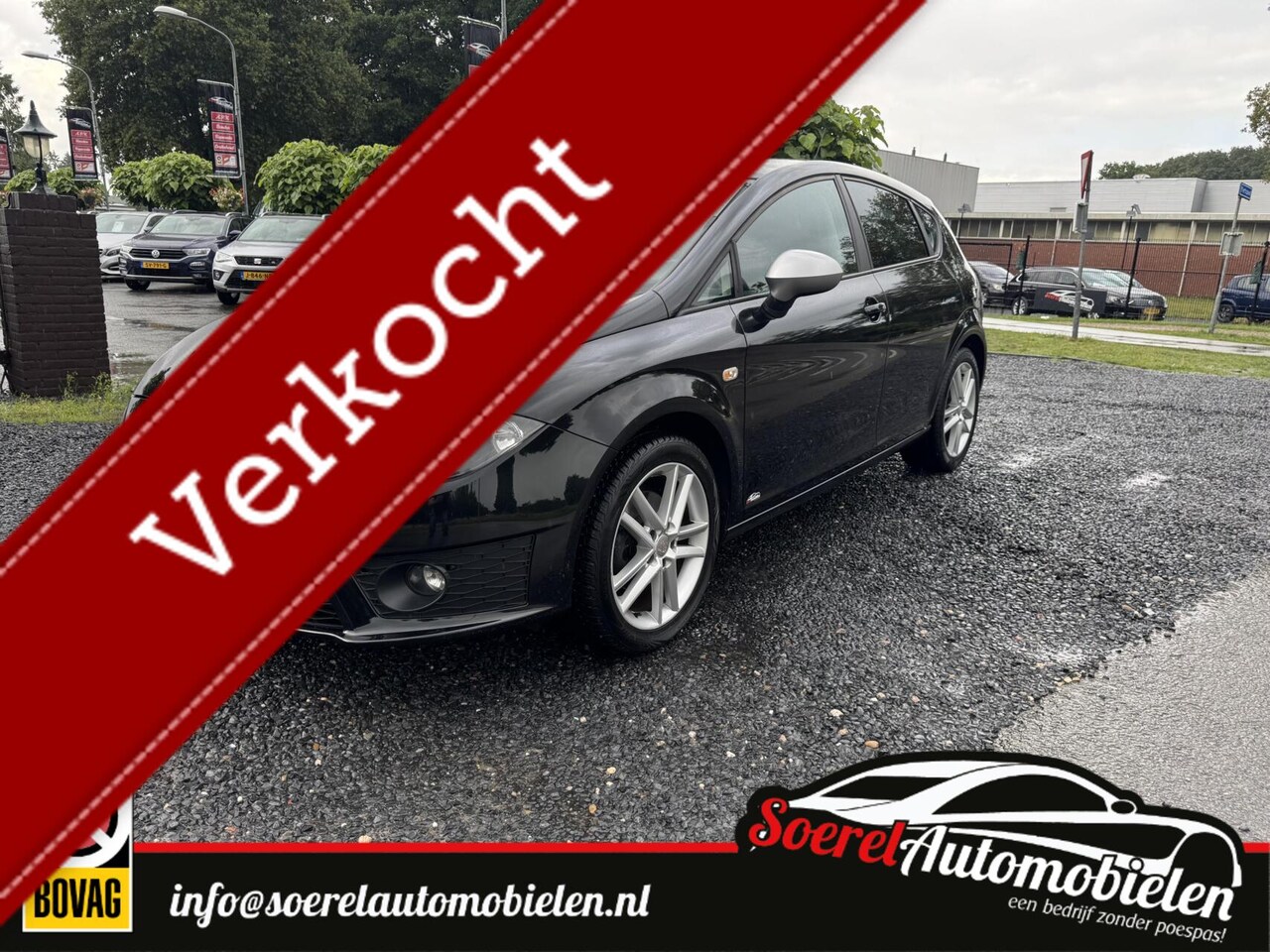 SEAT Leon - 1.8 TFSI FR 1.8 TFSI FR, airco, cruise, navi, p.sens, 17 inch - AutoWereld.nl