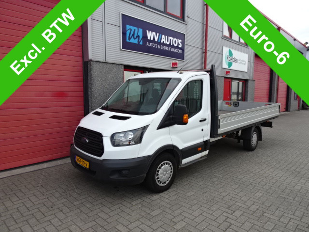 Ford Transit - 350 2.0 TDCI L4H1 Ambiente openlaadbak 3 zits - AutoWereld.nl