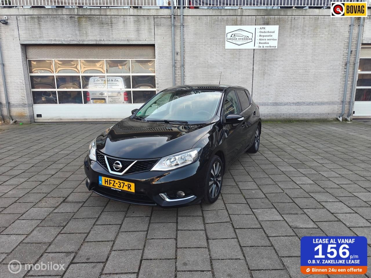 Nissan Pulsar - 1.2 DIG-T 2016 AIRCO/CRUISE/CAMERA/KEYLESS/APK - AutoWereld.nl