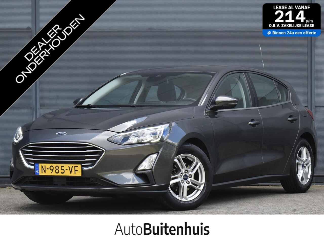 Ford Focus - 1.0 EcoBoost Hybrid Trend Edition Business|1e Eigenaar|CAMERA|PDC|CARPLAY|NAVI|CRUISE - AutoWereld.nl