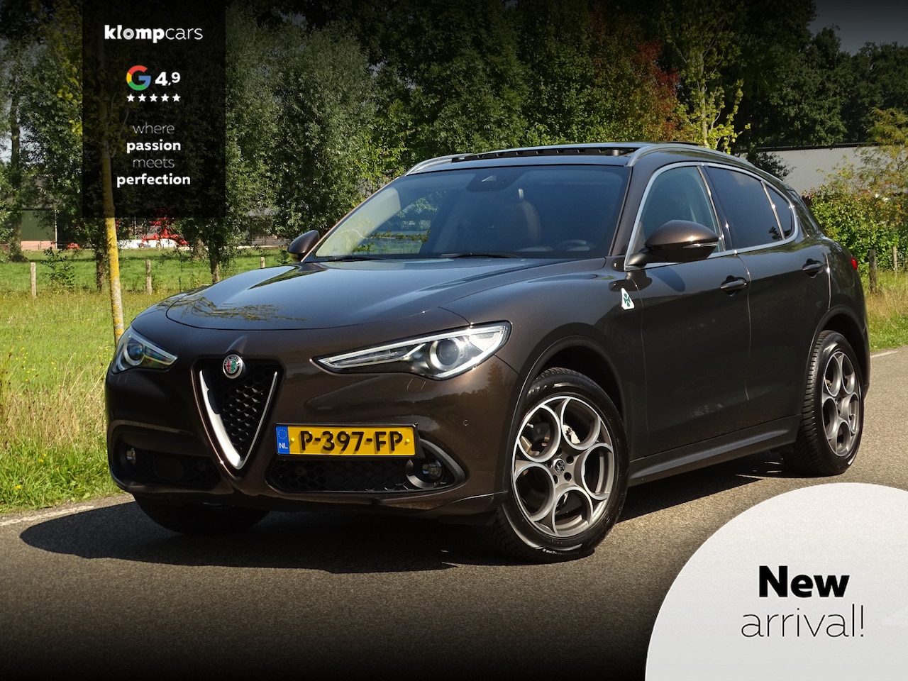 Alfa Romeo Stelvio - 2.2d AWD Q4 210PK Veloce | Schuifdak | Ad.Cruise | All-season | Bronzo | Camera | Uniek en - AutoWereld.nl