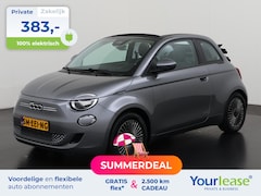 Fiat 500e - Cabrio Icon 42 kWh | All-in 383, - Private Lease | Zondag Open